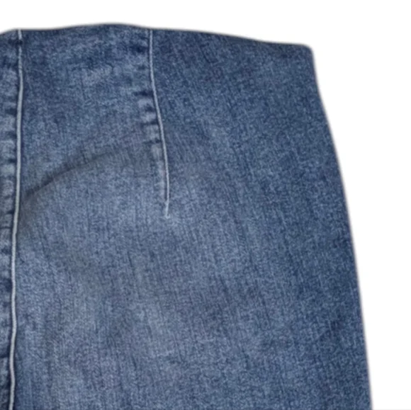 Frank & Eileen Derry Illusion Pull-On Jeans Size 28 Slim Straight Cropped J1823 - Picture 8 of 12